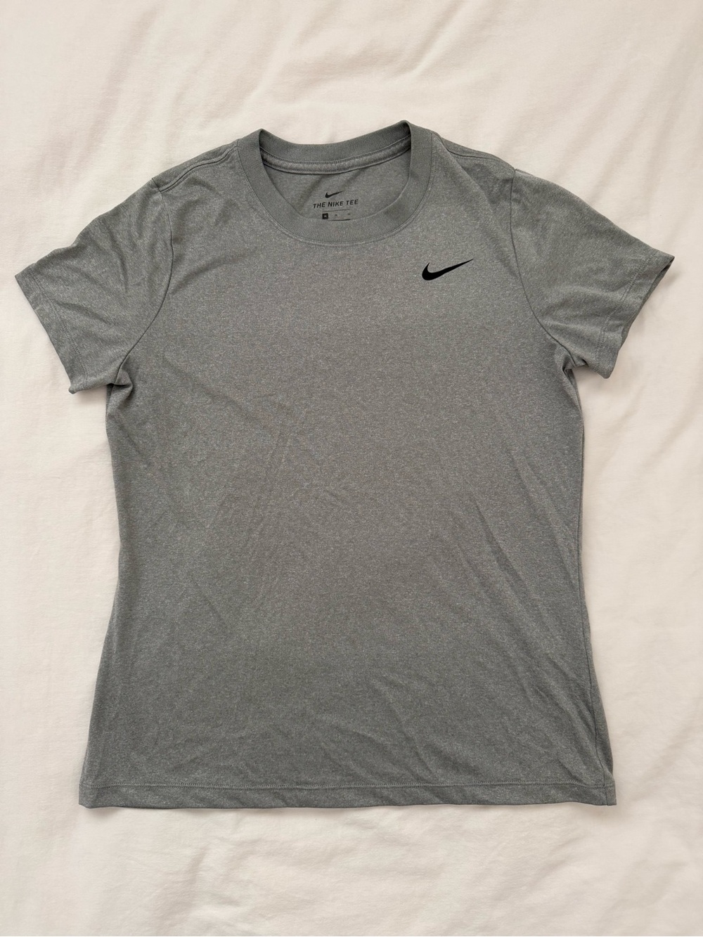 grey nike shirt